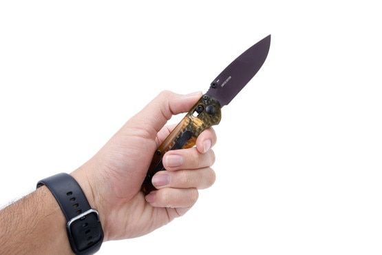 Benchmade Limited Edition Mini Freek Folding Knife with 3” Drop Point Blade